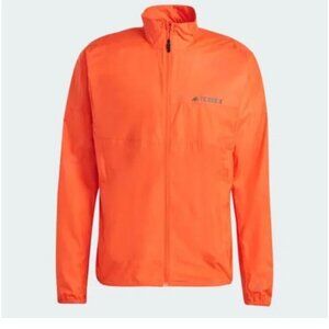 Adidas Terrex Multi Windbreaker Jacket Semi Impact Orange - Men's Size L- NEW!